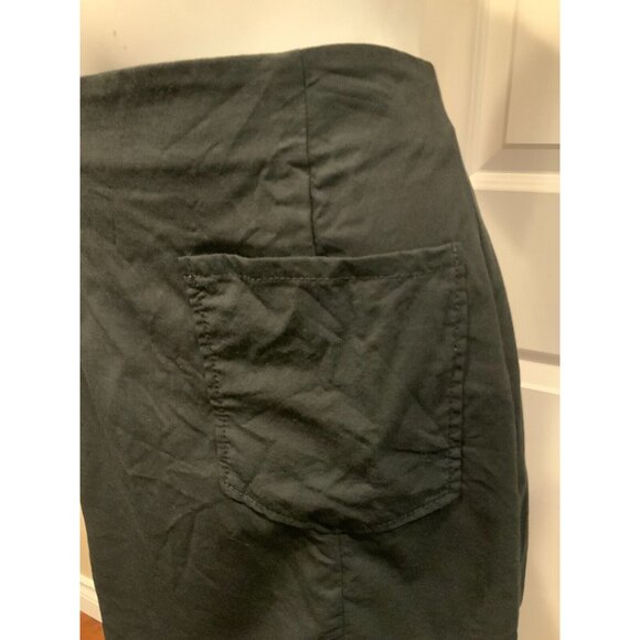 Acne Studios Black Pencil Skirt W/ Front Pocket & Slit, Size 8 (US) - Picture 2 of 7